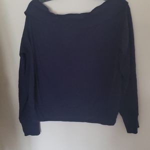blue anthropology sweater